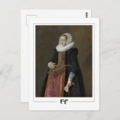 Frans Hals #106 - Carte postale Art (Devant / Derrière)