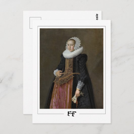 Frans Hals #106 - Carte postale Art (Devant / Derrière)