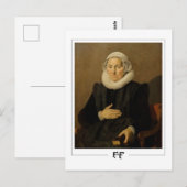 Frans Hals #127 - Carte postale d'art fin (Devant / Derrière)