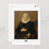 Frans Hals #127 - Fine Art Briefkaart (Voorkant / Achterkant)