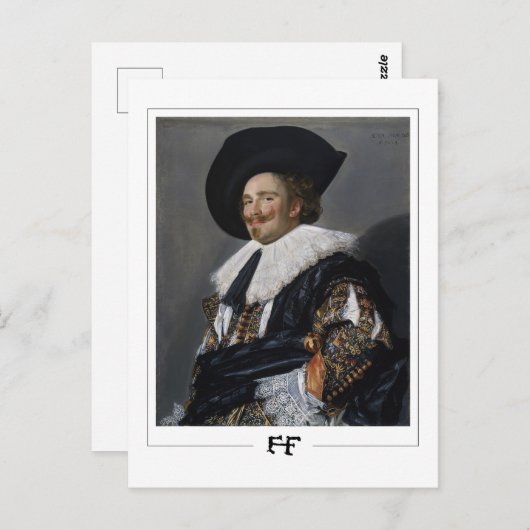 Frans Hals #12 - Carte postale Art (Devant / Derrière)