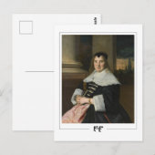 Frans Hals #15 - Carte postale d'art fin (Devant / Derrière)