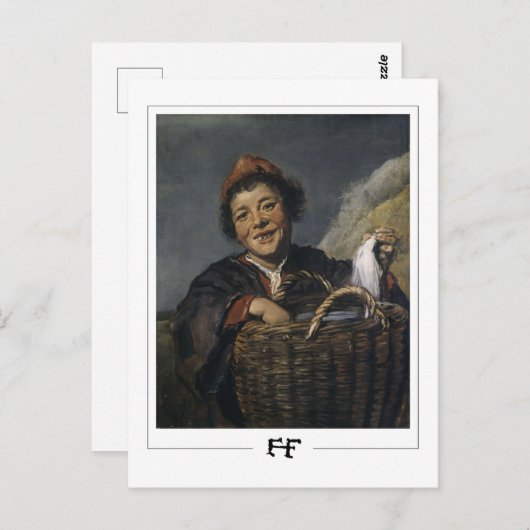 Frans Hals #171 - Carte postale Art (Devant / Derrière)