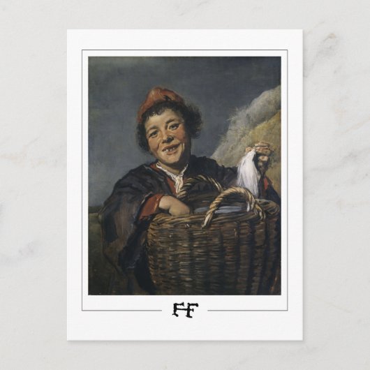 Frans Hals #171 - Carte postale d'art (Devant)