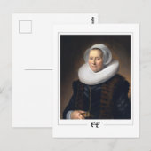 Frans Hals #225 - Carte postale d'art (Devant / Derrière)