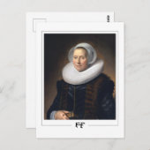 Frans Hals #225 - Fine Art Briefkaart (Voorkant / Achterkant)