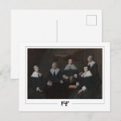 Frans Hals #246 - Carte postale d'art (Devant / Derrière)