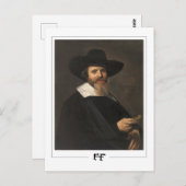 Frans Hals #250 - Carte postale Art (Devant / Derrière)