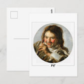Frans Hals #262 - Carte postale d'art fin (Devant / Derrière)