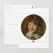 Frans Hals #284 - Carte postale Art (Devant / Derrière)