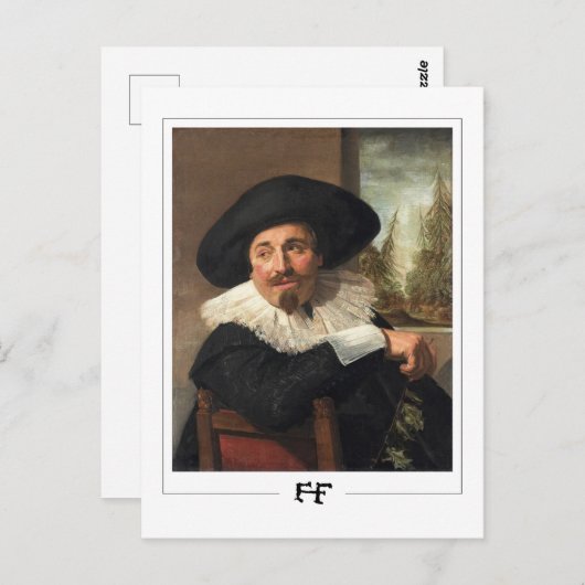 Frans Hals #2 - Carte postale Art (Devant / Derrière)
