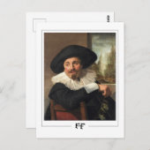 Frans Hals #2 - Fine Art Briefkaart (Voorkant / Achterkant)