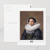 Frans Hals #42 - Carte postale d'art (Devant / Derrière)