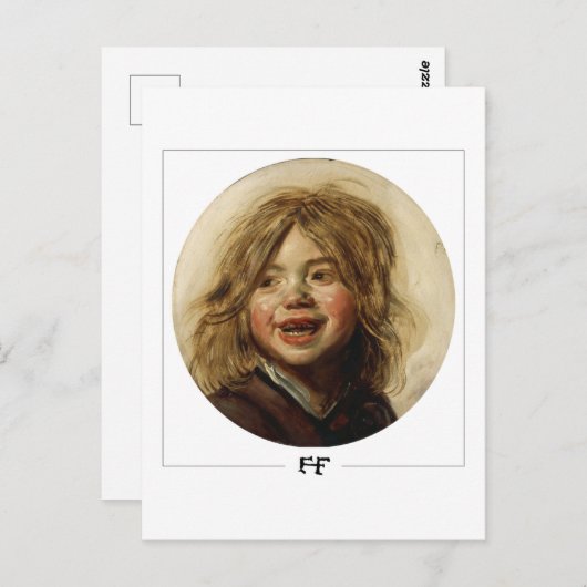 Frans Hals #97 - Carte postale Art (Devant / Derrière)