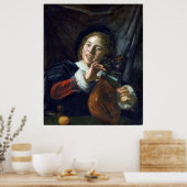 Frans Hals Boy met een Lute Poster (Keuken)