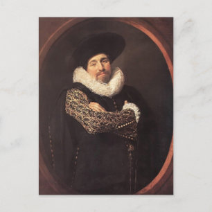 Frans Hals- Portret van een Man Briefkaart