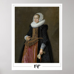 Frans Hals Zedign Art Poster #106