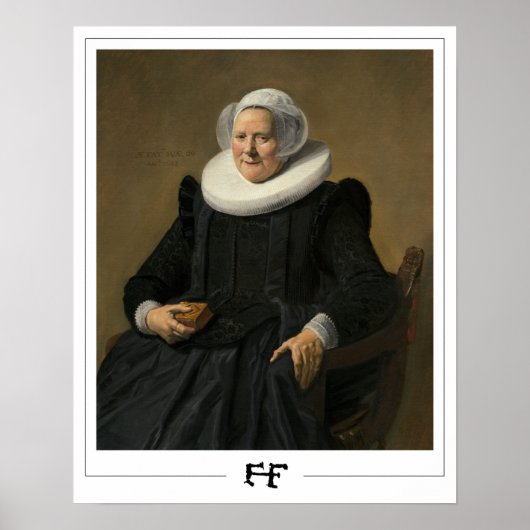 Frans Hals Zedign Art Poster #26 (Voorkant)