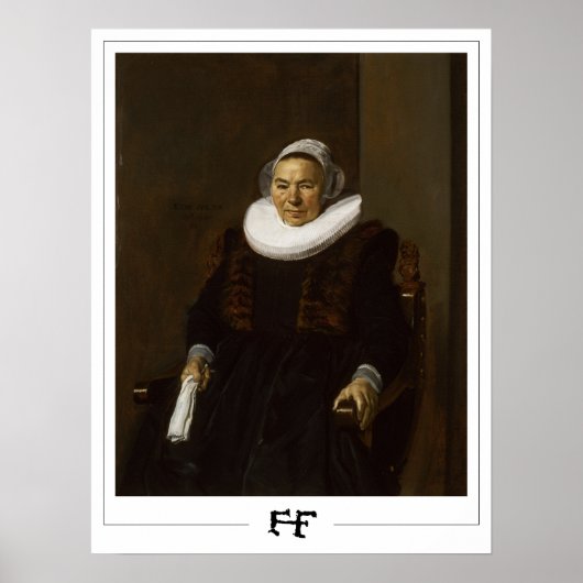 Frans Hals Zedign Kunstposter #111 Poster (Voorkant)