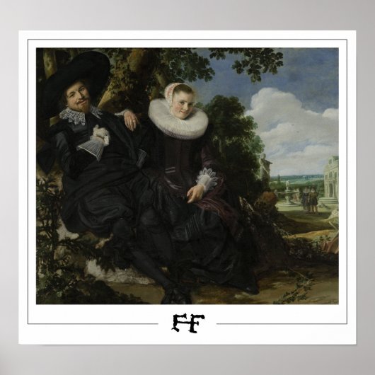 Frans Hals Zedign Kunstposter #82 Poster (Voorkant)