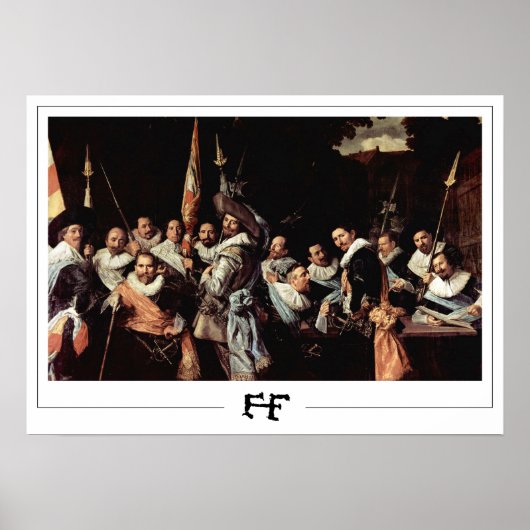 Frans Hals Zedign Poster d'art #206 (Devant)