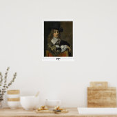 Frans Hals Zedign Poster d'art #23 (Cuisine)
