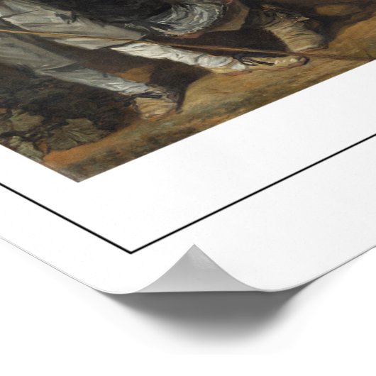 Frans Hals Zedign Poster d'art #277 (Coin)