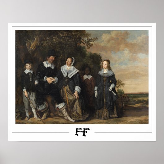 Frans Hals Zedign Poster d'art #277 (Devant)