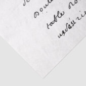 Frans Handschrift en Red Rose Series Design 14 Tissuepapier (Detail)