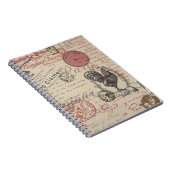  Frans Handschrift Paris Rooster Notitieboek (Rechterzijde)