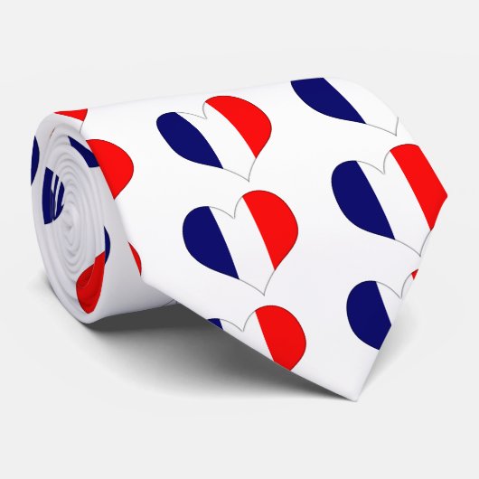 Frans hart stropdas (Opgerold)