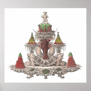 Frans Haute Cuisine - Lobster, Crayfish,  Poster