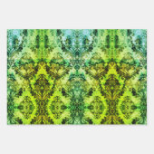  Frans Herfst Bruin Damask Dank u Inpakpapier Vel (Voorkant 2)