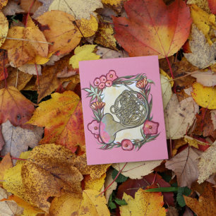 Frans Hoorn Band Camp Art Horns Band leraar Briefkaart