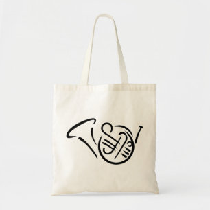 Frans hoorn-instrument tote bag