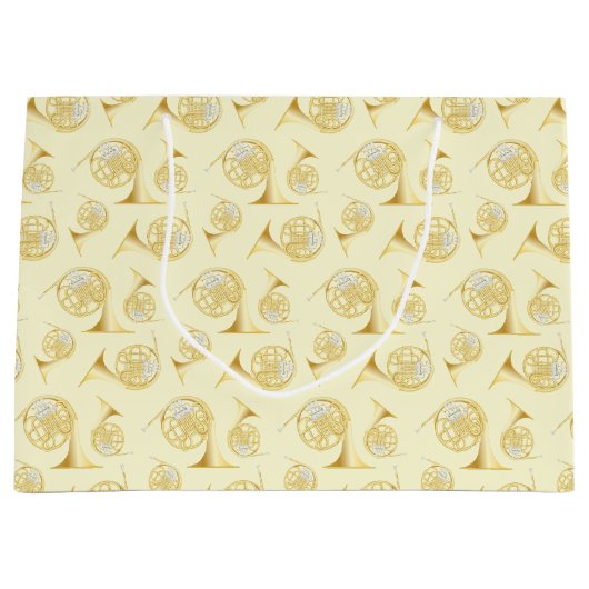 Frans Horn Musician Band Teacher Groot Cadeauzakje (Voorkant)