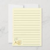 Frans Horn Musician Band Teacher Hartelijk dank Bedankkaart (Achterkant)