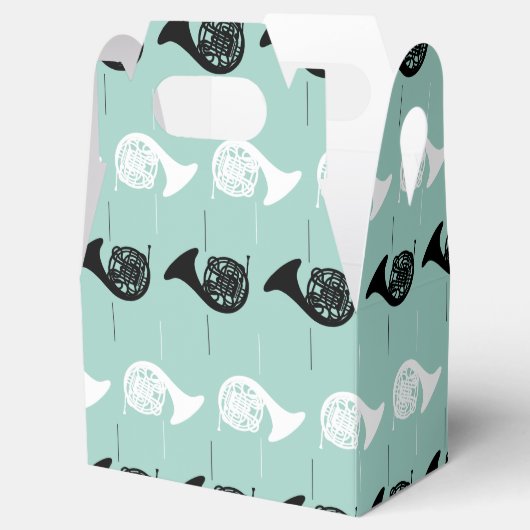 Frans Horn Pattern Bedankdoosjes (Geopend)