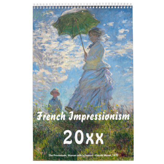 Frans Impressionisme en Post-Impressionisme Kalender (Hoes)