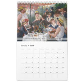 Frans Impressionisme en Post-Impressionisme Kalender (Jan 2026)