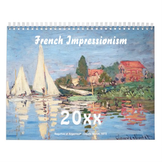 Frans Impressionisme en Post-Impressionisme Kalender (Hoes)