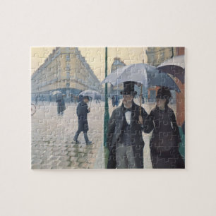 Frans impressionisme   Rainy Day Paris Street Legpuzzel