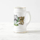 Frans Irish Shield Beer Stein Bierpul (Voorkant rechts)