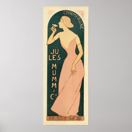 Frans JULES MUMM CHAMPAGNE Maurice Realier Dumas Poster