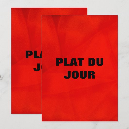 Frans Kaart (Voorkant / Achterkant)