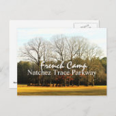Frans kamp - Natchez Trace Parkway briefkaart (Voorkant / Achterkant)