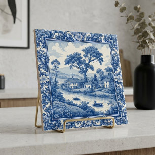 Frans Kanaal Panorama Landelijke Mensen Kleine Boo Tegeltje