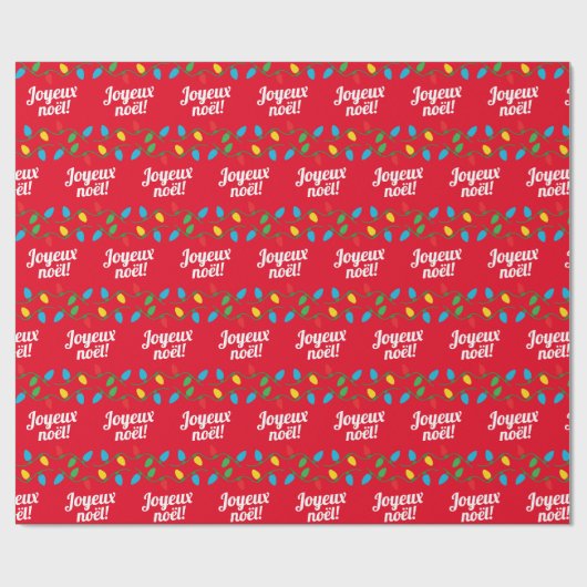 Frans kerst wrapping papier (Vlak)