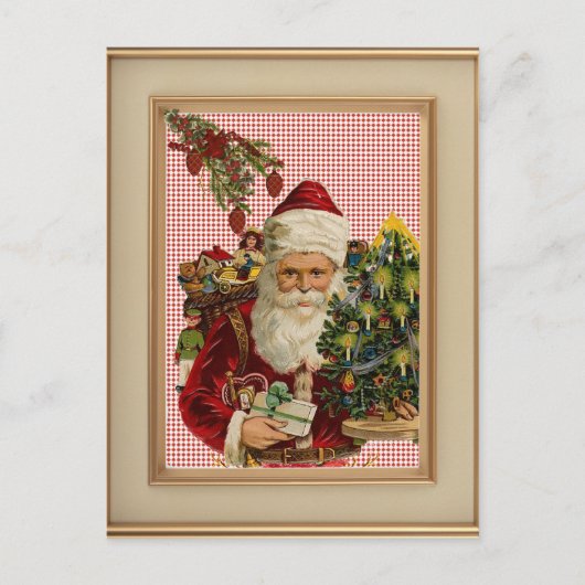  Frans kerstBriefkaart Feestdagenkaart (Voorkant)