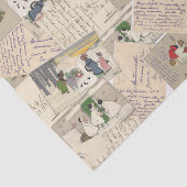 Frans kerstcadeaupapier voor kinderen Tissuepapier (Detail)